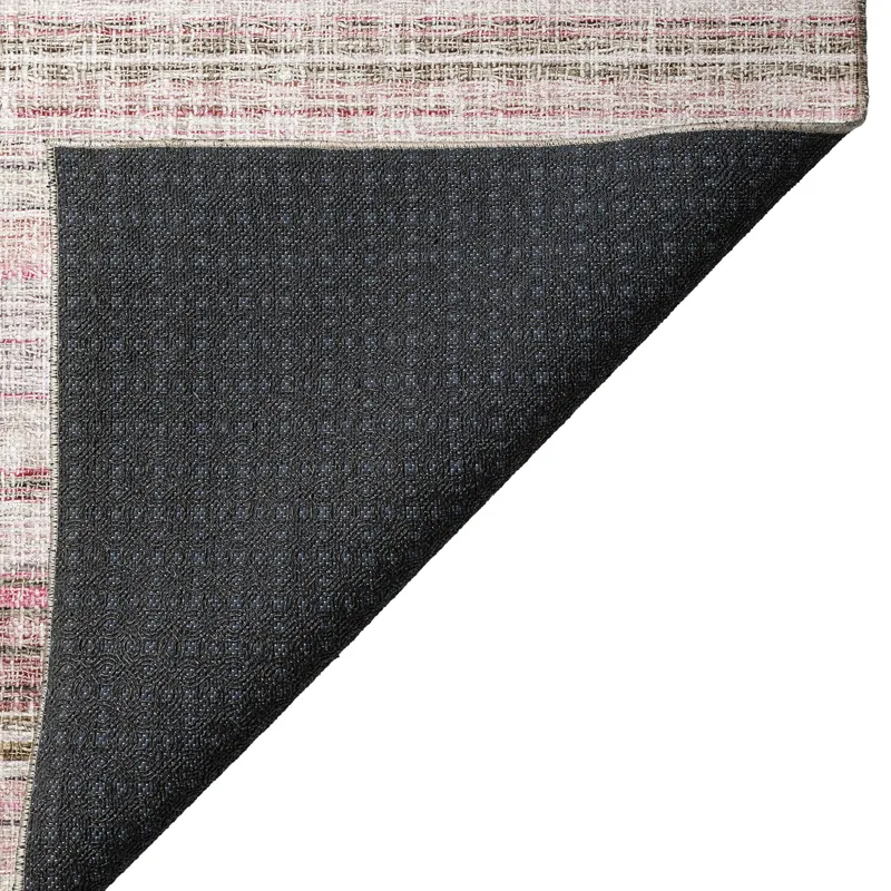 Luxury Washable Indoor/Outdoor Portico Pink 5\' x 7\'6\" Rug