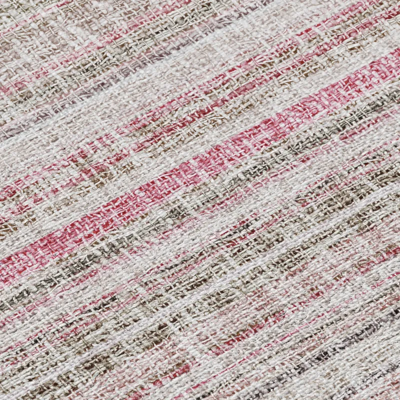 Luxury Washable Indoor/Outdoor Portico Pink 5\' x 7\'6\" Rug