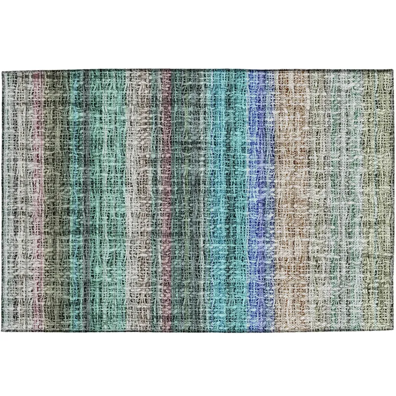 Luxury Washable Indoor/Outdoor Portico Sage 1\'8\" x 2\'6\" Rug