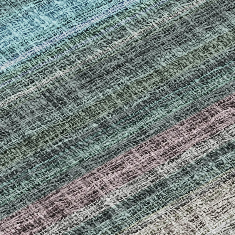 Luxury Washable Indoor/Outdoor Portico Sage 2\'3\" x 7\'6\" Runner Rug