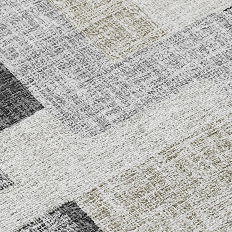 Luxury Washable Indoor/Outdoor Portico Gray 10\' x 14\' Rug