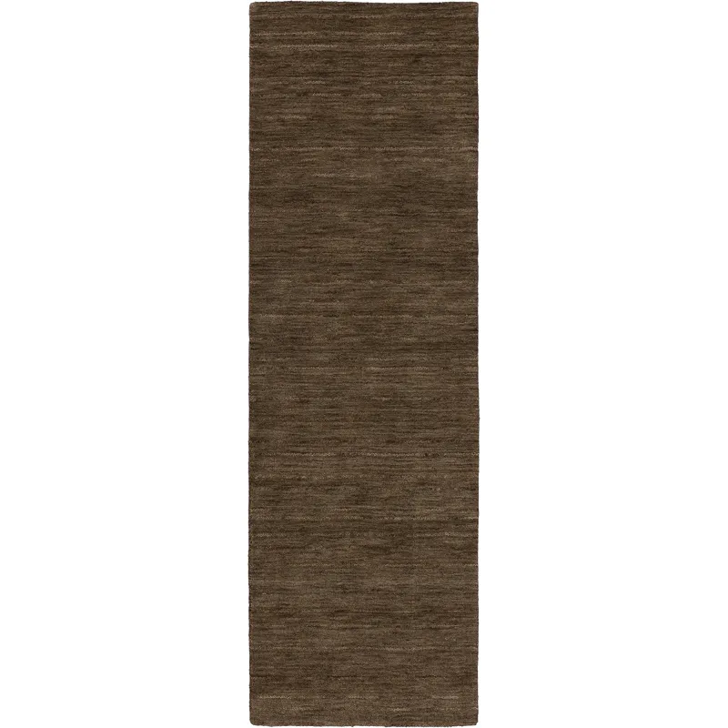 Rafia Chocolate 2\'3\" x 7\'6\" Runner Rug