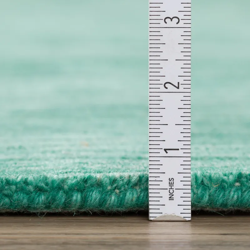 Rafia Emerald 10\' x 10\' Square Rug