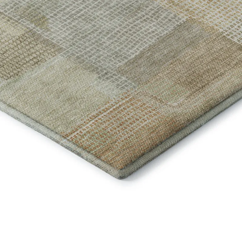 Luxury Washable Indoor/Outdoor Ravenna Beige 10\' x 14\' Rug