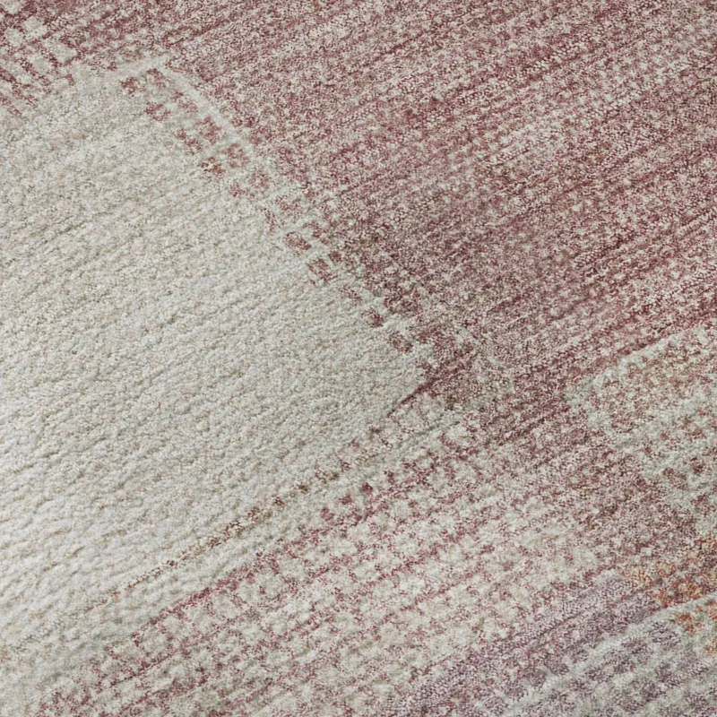 Luxury Washable Indoor/Outdoor Ravenna Blush 1\'8\" x 2\'6\" Rug