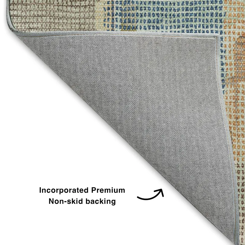 Luxury Washable Indoor/Outdoor Ravenna Putty 2\'6\" x 3\'10\" Rug