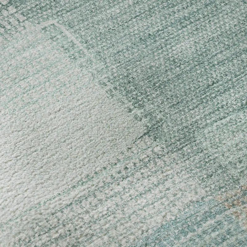 Luxury Washable Indoor/Outdoor Ravenna Teal 2\'6\" x 3\'10\" Rug