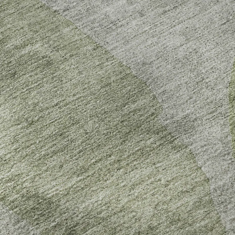 Luxury Washable Indoor/Outdoor Ravenna Fern 1\'8\" x 2\'6\" Rug