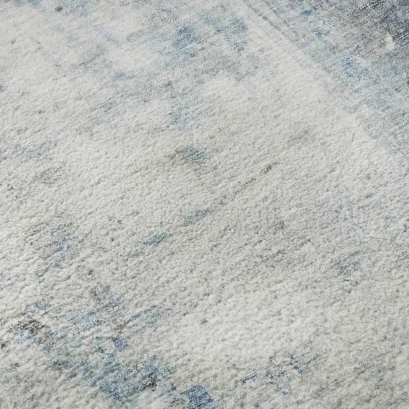 Luxury Washable Indoor/Outdoor Ravenna Blue 10\' x 14\' Rug