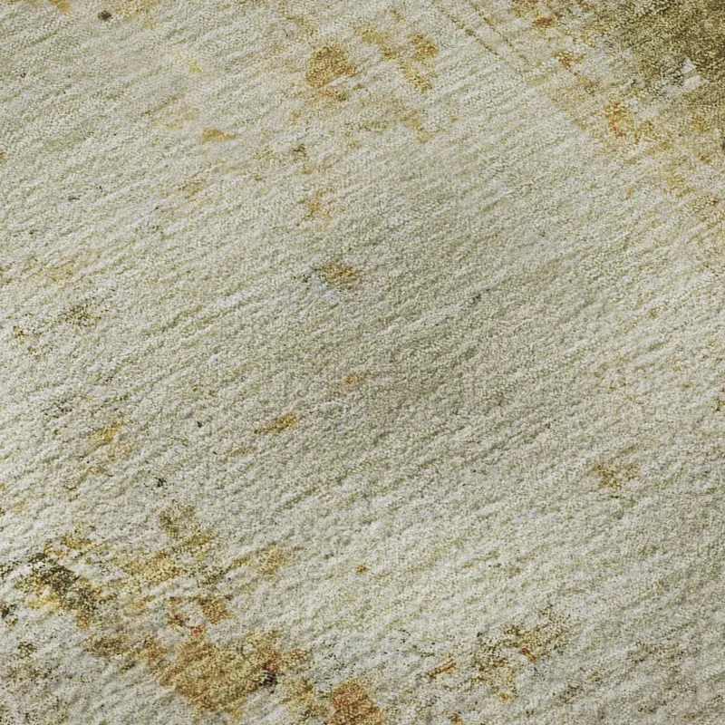 Luxury Washable Indoor/Outdoor Ravenna Olive 1\'8\" x 2\'6\" Rug