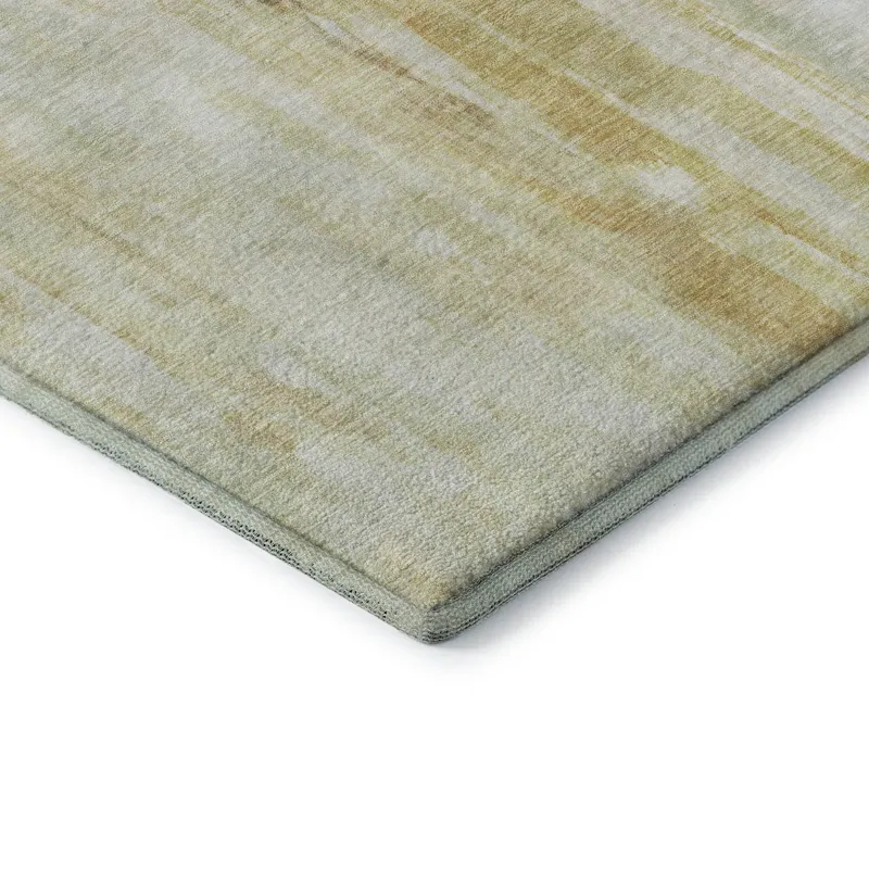 Luxury Washable Indoor/Outdoor Ravenna Linen 8\' x 8\' Round Rug