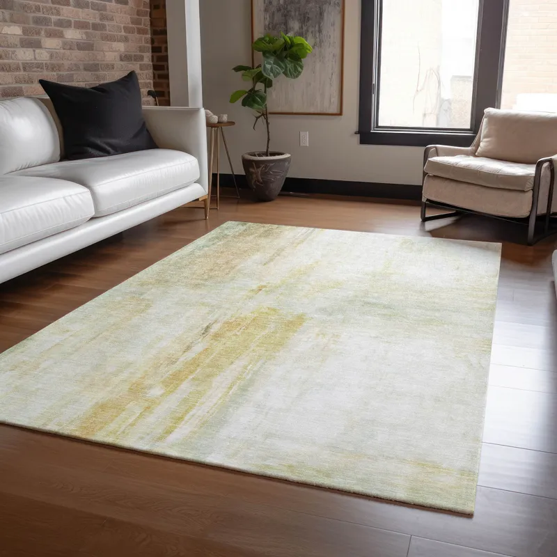 Luxury Washable Indoor/Outdoor Ravenna Linen 10\' x 14\' Rug