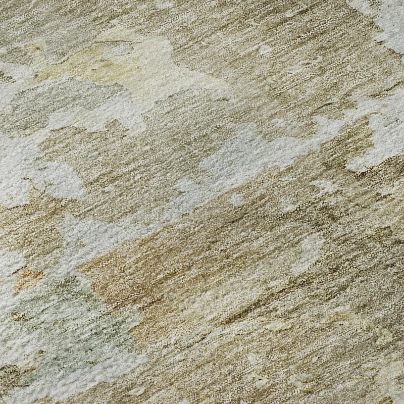 Luxury Washable Indoor/Outdoor Ravenna Khaki 2\'6\" x 3\'10\" Rug