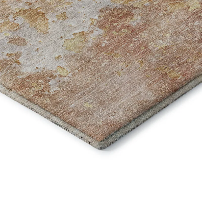 Luxury Washable Indoor/Outdoor Ravenna Salmon 8\' x 10\' Rug