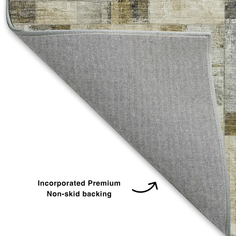 Luxury Washable Indoor/Outdoor Ravenna Granite 8\' x 10\' Rug
