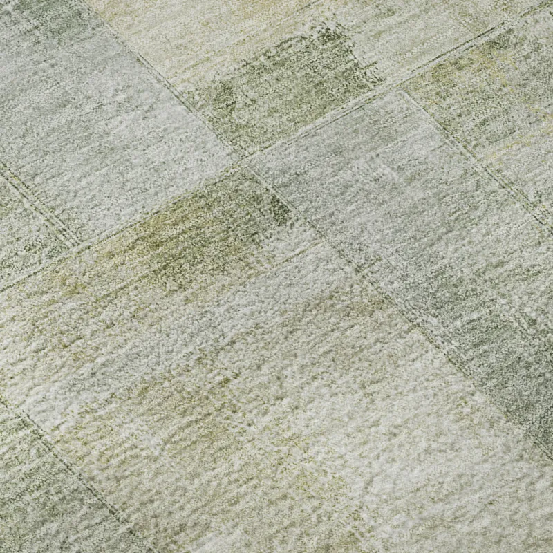 Luxury Washable Indoor/Outdoor Ravenna Sage 10\' x 14\' Rug