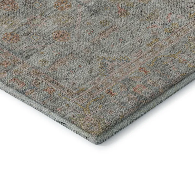 Luxury Washable Indoor/Outdoor Ravenna Taupe 2\'6\" x 3\'10\" Rug