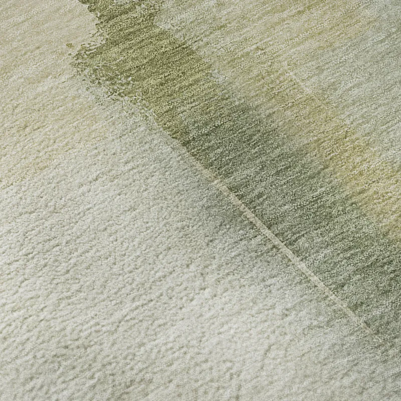 Luxury Washable Indoor/Outdoor Ravenna Aloe 2\'6\" x 3\'10\" Rug