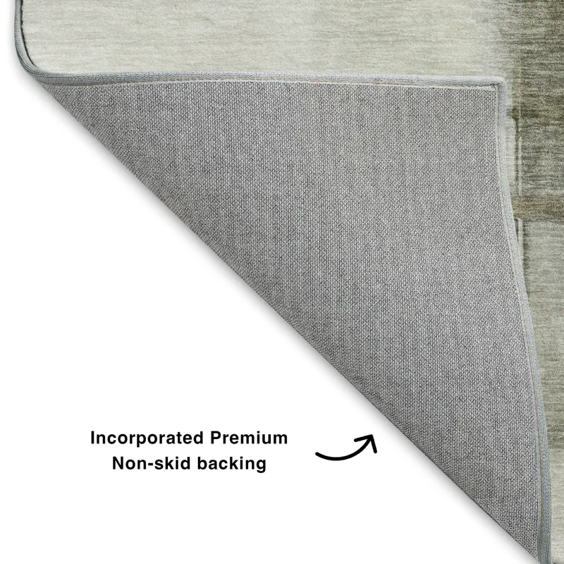 Luxury Washable Indoor/Outdoor Ravenna Gray 3\' x 5\' Rug