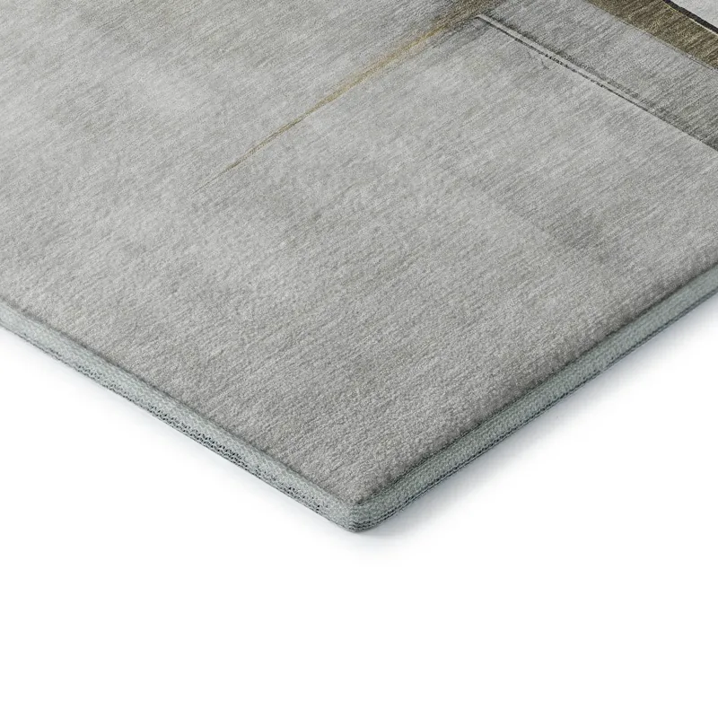 Luxury Washable Indoor/Outdoor Ravenna Gray 3\' x 5\' Rug