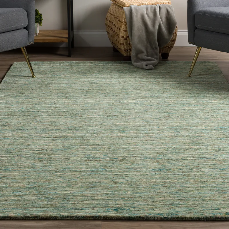 Reya Turquoise 2\'3\" x 7\'6\" Runner Rug