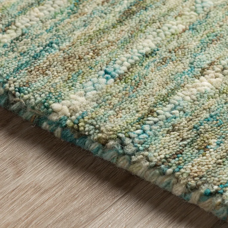 Reya Turquoise 2\'3\" x 7\'6\" Runner Rug