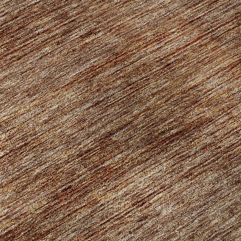 Luxury Washable Indoor/Outdoor Soft Essentials Copper 8\' x 10\' Rug