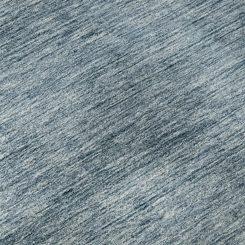 Luxury Washable Indoor/Outdoor Soft Essentials Denim 2\'3\" x 7\'6\" Runner Rug