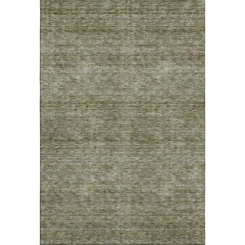 Luxury Washable Indoor/Outdoor Soft Essentials Sage 9\' x 12\' Rug