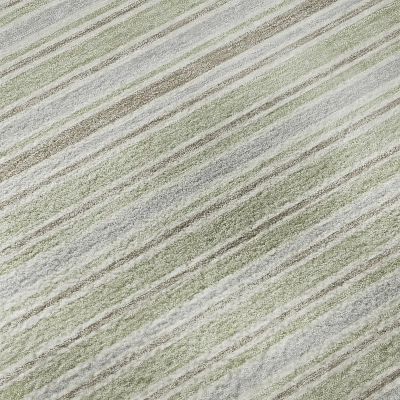 Luxury Washable Indoor/Outdoor Soft Essentials Celery 2\'6\" x 3\'10\" Rug