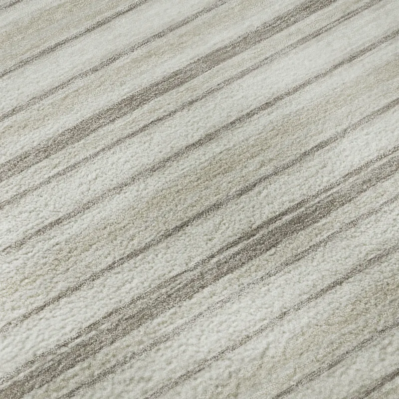 Luxury Washable Indoor/Outdoor Soft Essentials Linen 2\'6\" x 3\'10\" Rug