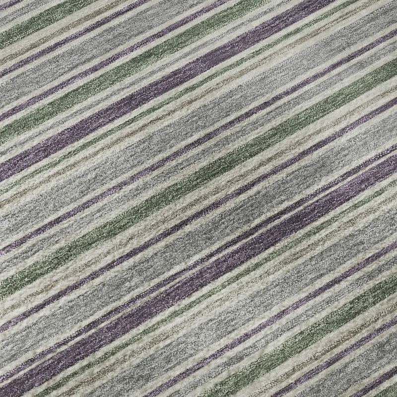 Luxury Washable Indoor/Outdoor Soft Essentials Pewter 2\'3\" x 7\'6\" Runner Rug