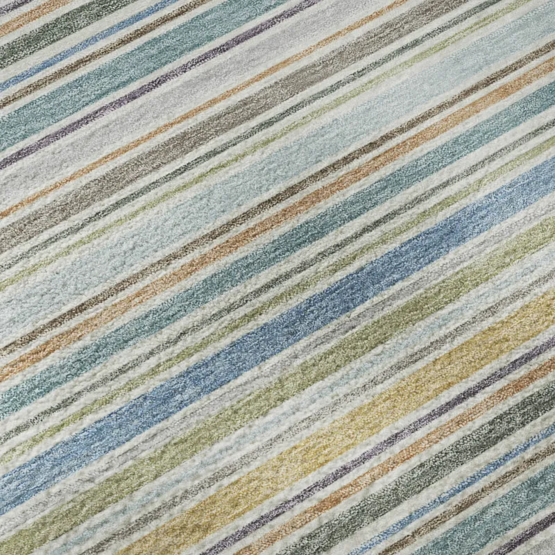 Luxury Washable Indoor/Outdoor Soft Essentials Seaside 3\' x 5\' Rug