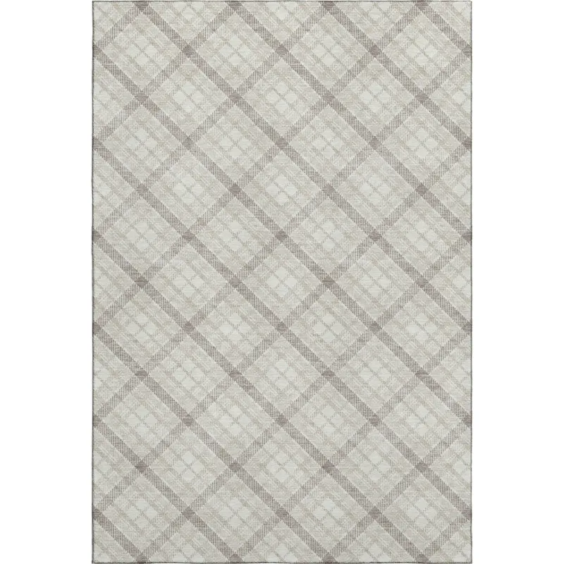 Luxury Washable Indoor/Outdoor Soft Essentials Linen 9\' x 12\' Rug