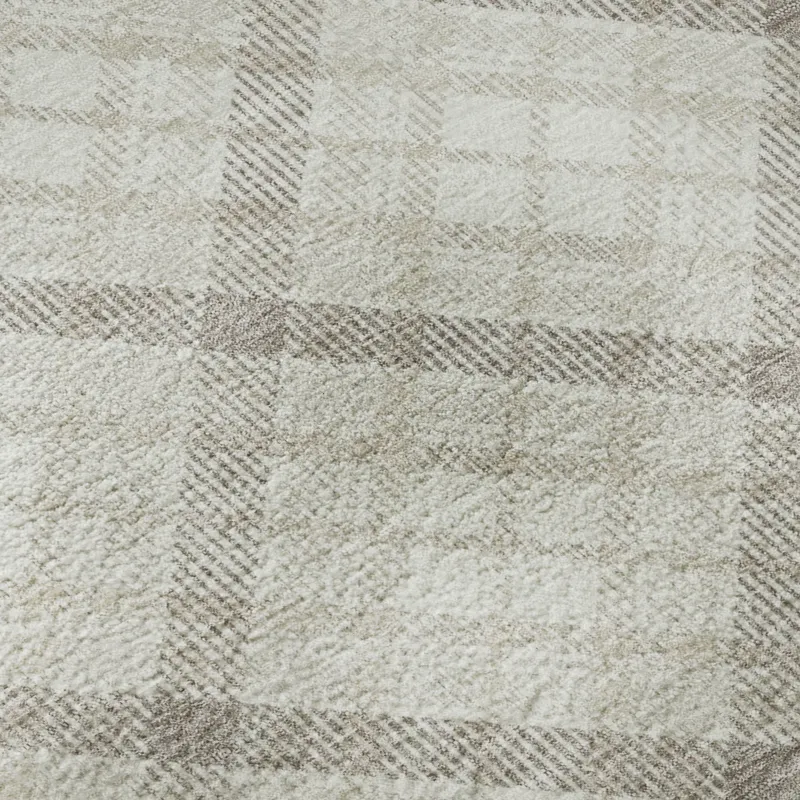 Luxury Washable Indoor/Outdoor Soft Essentials Linen 9\' x 12\' Rug