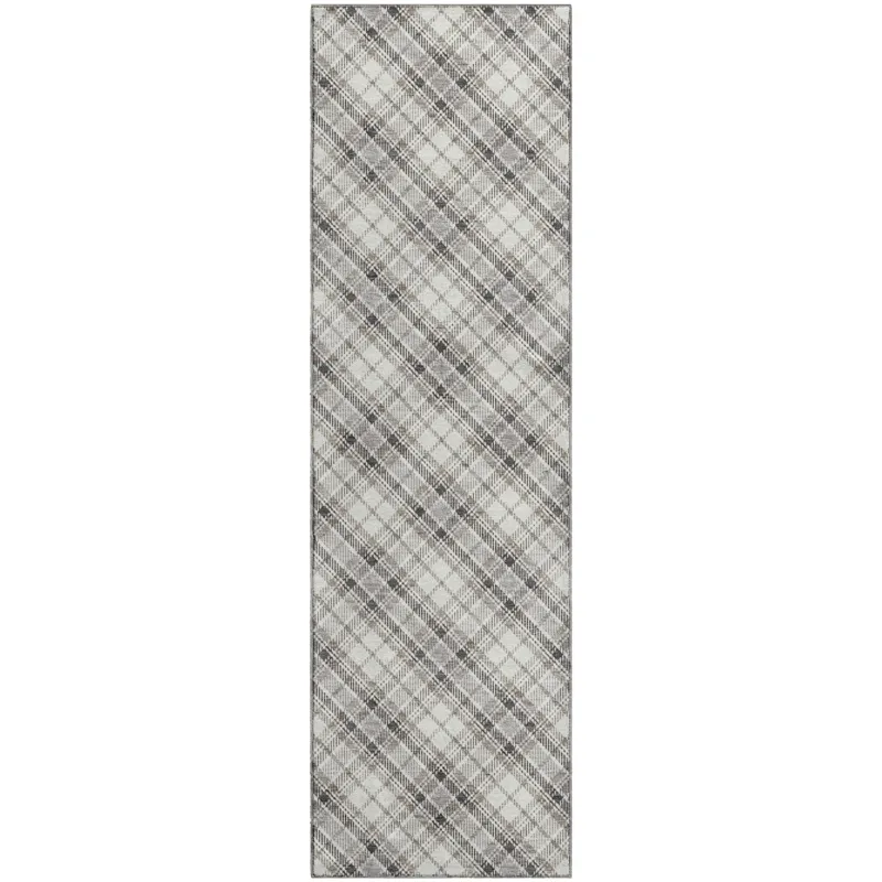Luxury Washable Indoor/Outdoor Soft Essentials Putty 2\'3\" x 7\'6\" Runner Rug