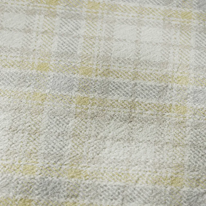 Luxury Washable Indoor/Outdoor Soft Essentials Wheat 2\'6\" x 3\'10\" Rug