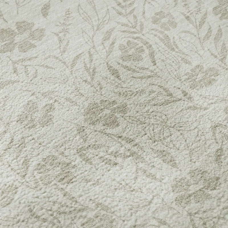 Luxury Washable Indoor/Outdoor Soft Essentials Linen 9\' x 12\' Rug
