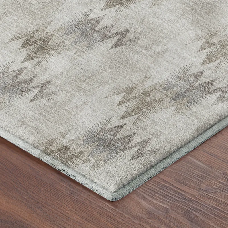 Luxury Washable Soft Essentials Beige 10\' x 14\' Rug