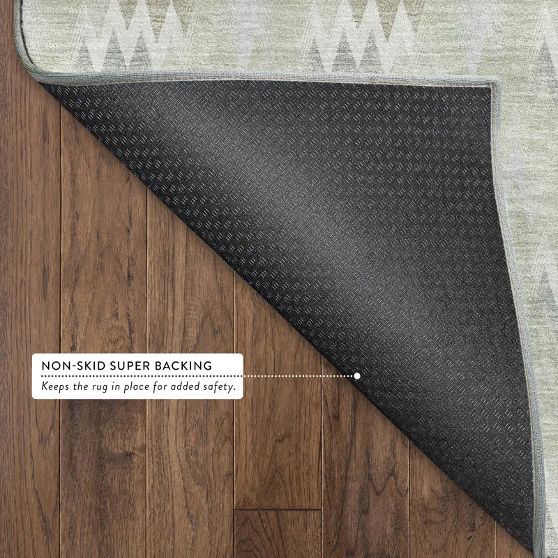 Luxury Washable Soft Essentials Celery 10\' x 14\' Rug