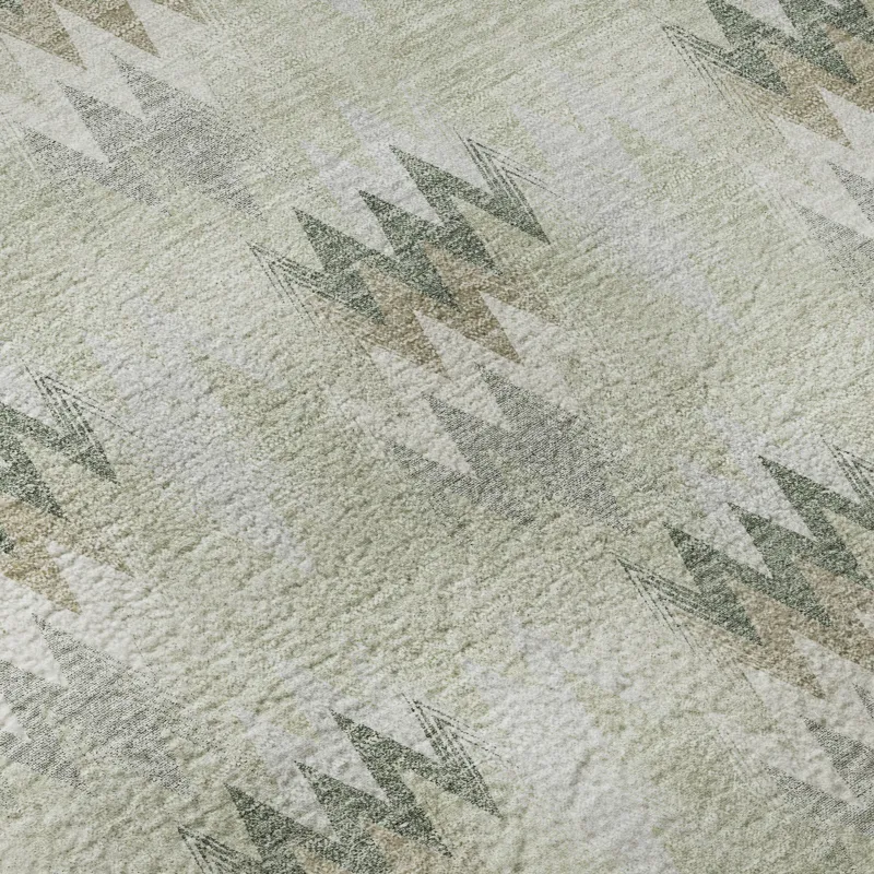 Luxury Washable Soft Essentials Celery 10\' x 14\' Rug