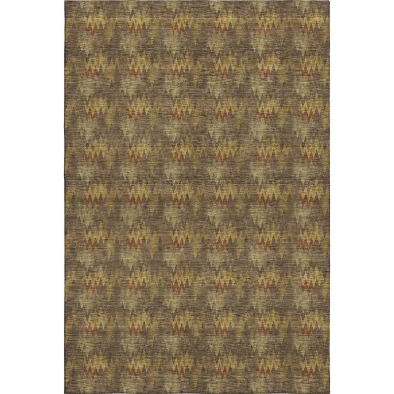 Luxury Washable Soft Essentials Earth 3\' x 5\' Rug