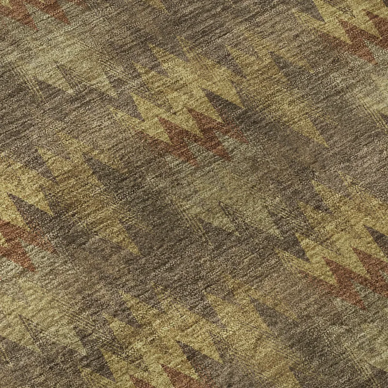 Luxury Washable Soft Essentials Earth 3\' x 5\' Rug