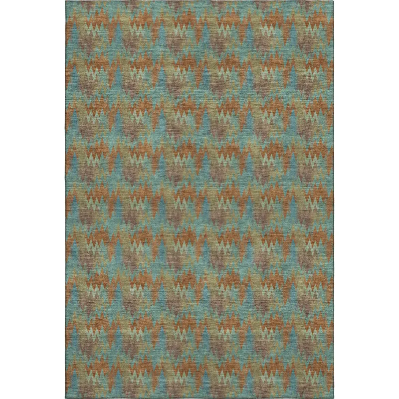 Luxury Washable Soft Essentials Jewel 10\' x 14\' Rug