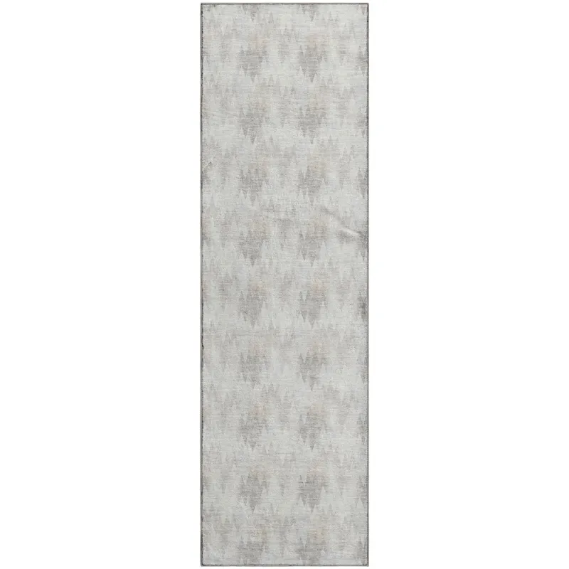 Luxury Washable Soft Essentials Linen 2\'3\" x 7\'6\" Runner Rug
