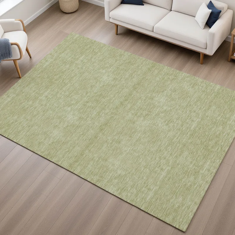 Luxury Washable Soft Essentials Aloe 9\' x 12\' Rug