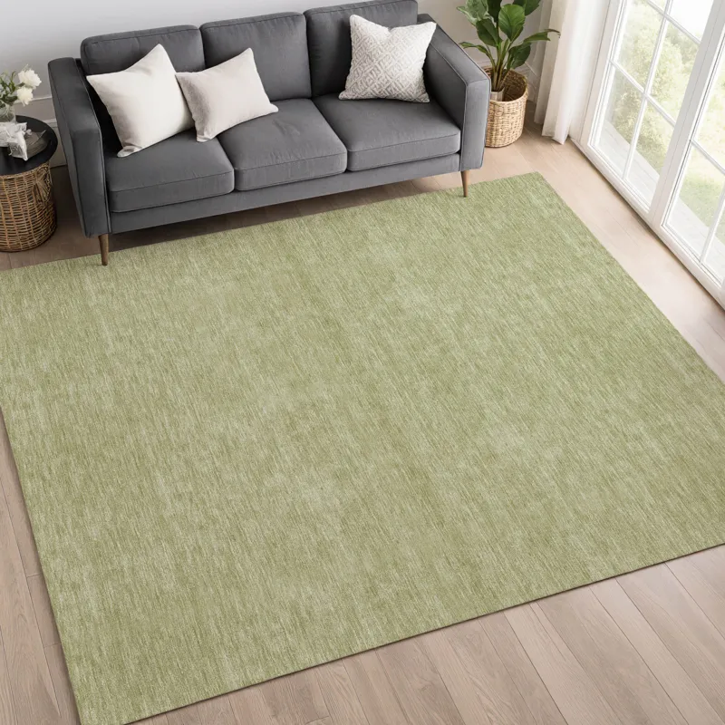 Luxury Washable Soft Essentials Aloe 9\' x 12\' Rug
