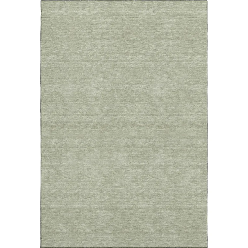Luxury Washable Soft Essentials Celery 3\' x 5\' Rug