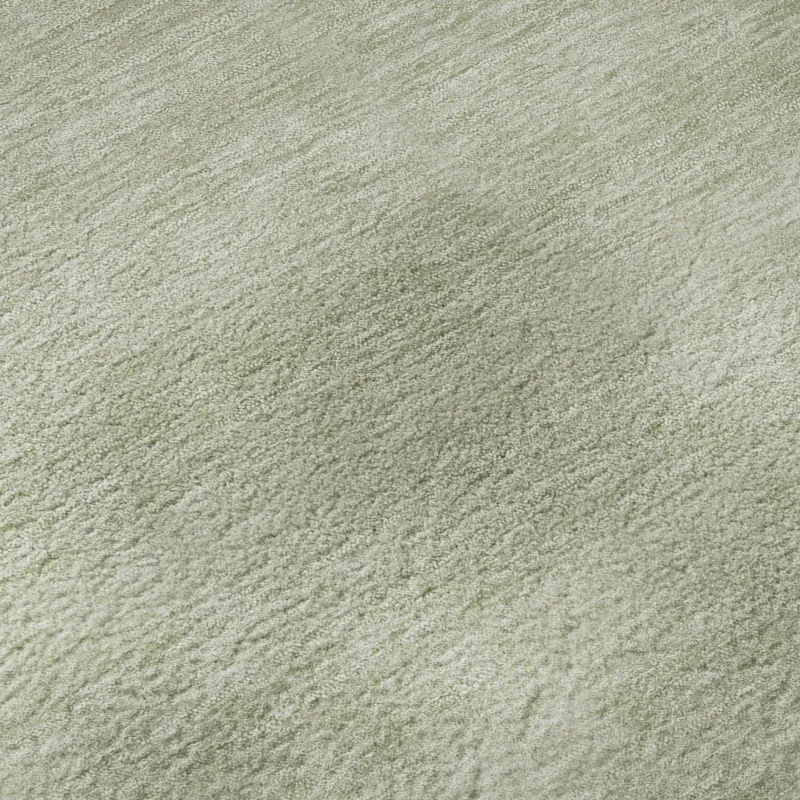 Luxury Washable Soft Essentials Celery 2\'3\" x 7\'6\" Runner Rug