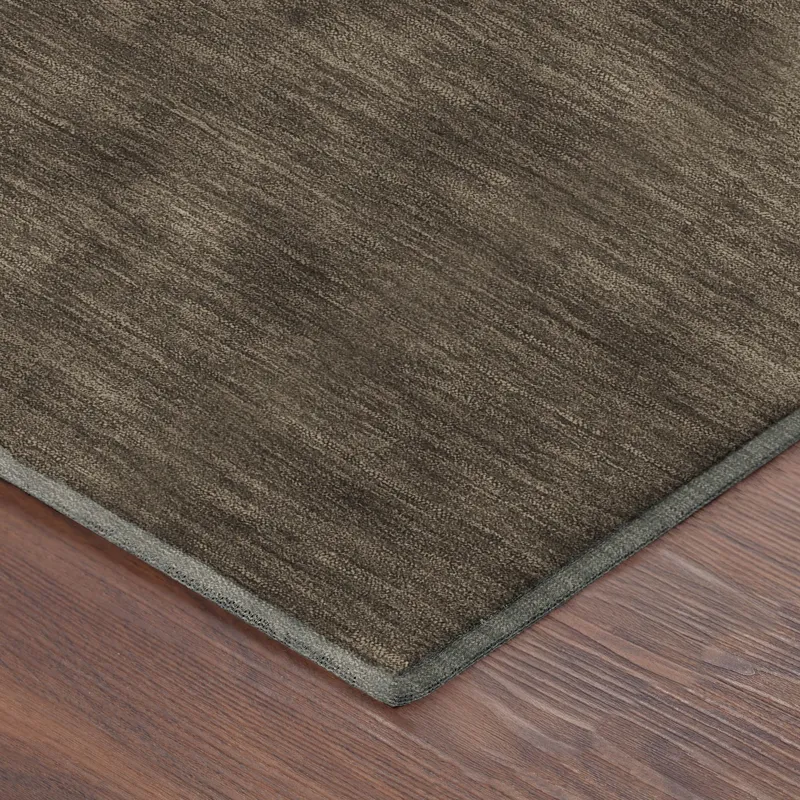 Luxury Washable Soft Essentials Chocolate 3\' x 5\' Rug